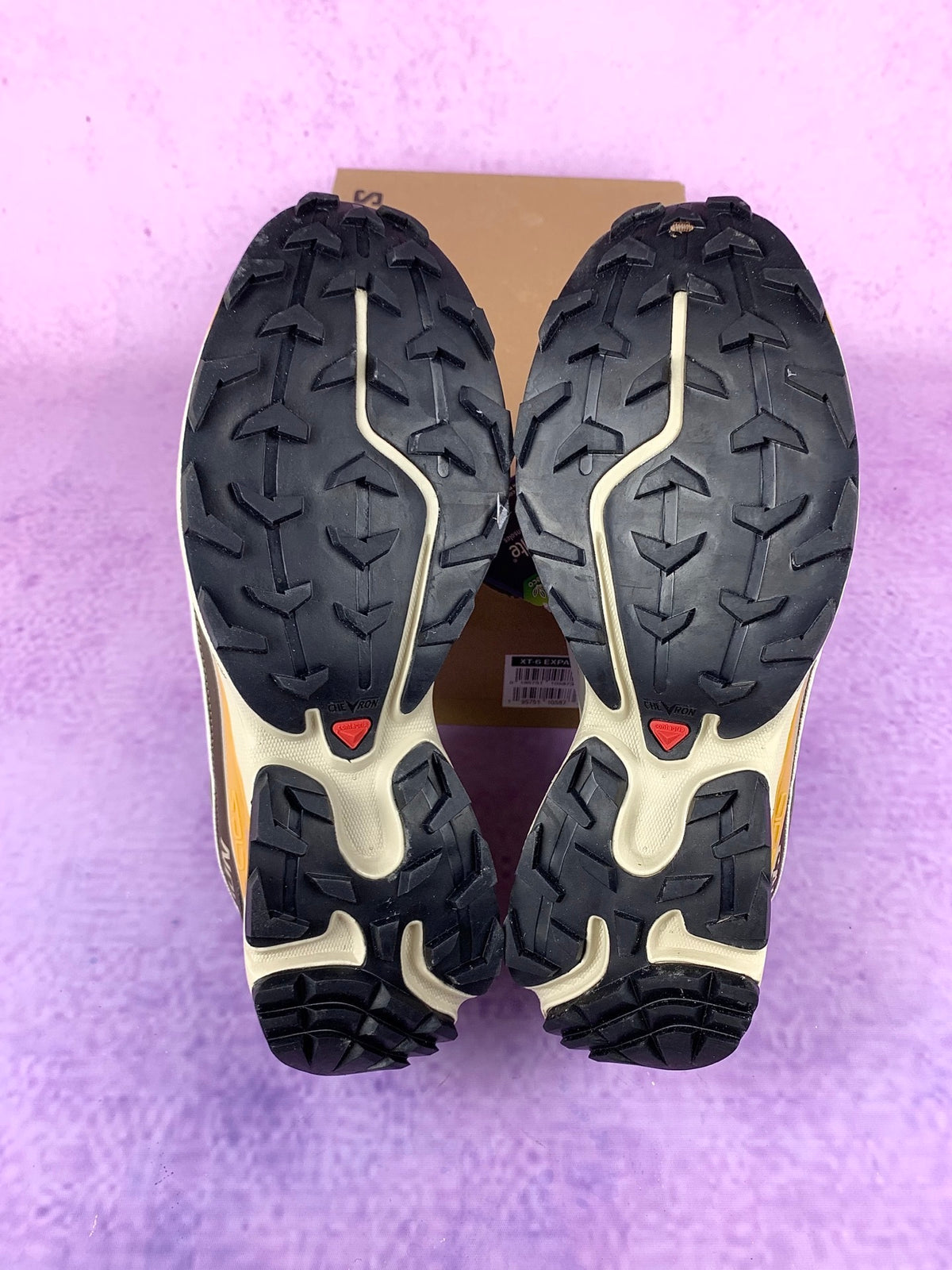 【god】萨洛蒙/salomon XT-6 Expanse系列户外越野登山跑鞋，灰棕卡其色 417416，3128v size：36 -46.5