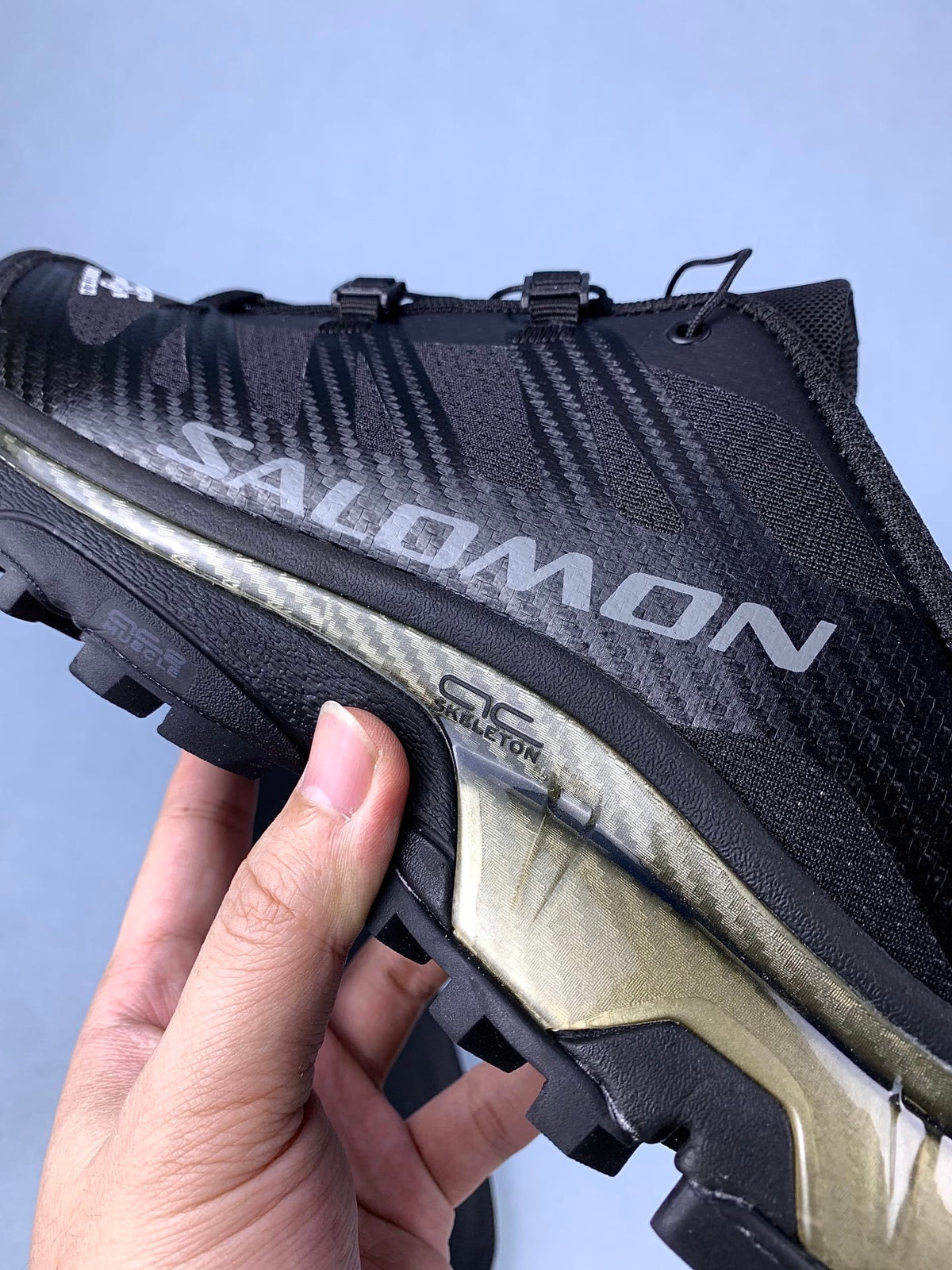 【god】萨洛蒙/Salomon XT-4 Mule MM6 Maison Margiela系列户外运动跑步鞋一脚蹬半拖改良式穆勒鞋， 黑色 475359，3326v size：36-45