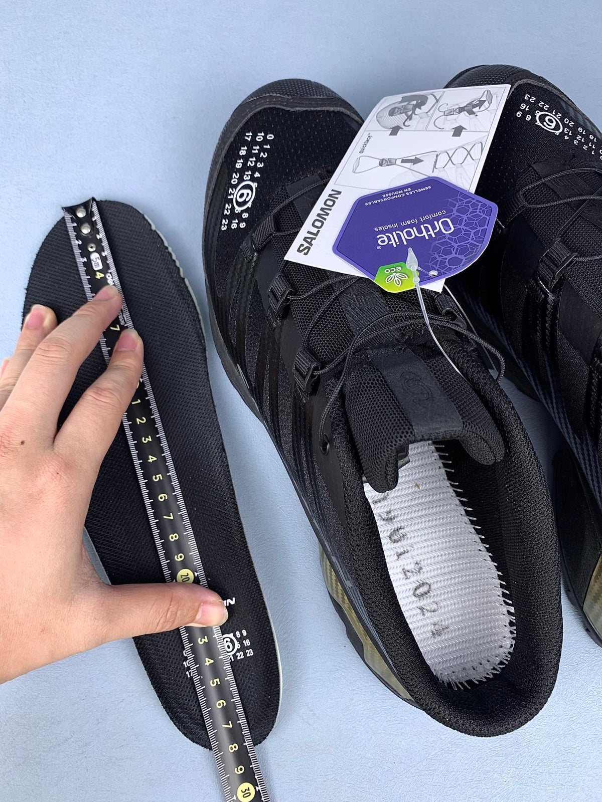 【god】萨洛蒙/Salomon XT-4 Mule MM6 Maison Margiela系列户外运动跑步鞋一脚蹬半拖改良式穆勒鞋， 黑色 475359，3326v size：36-45