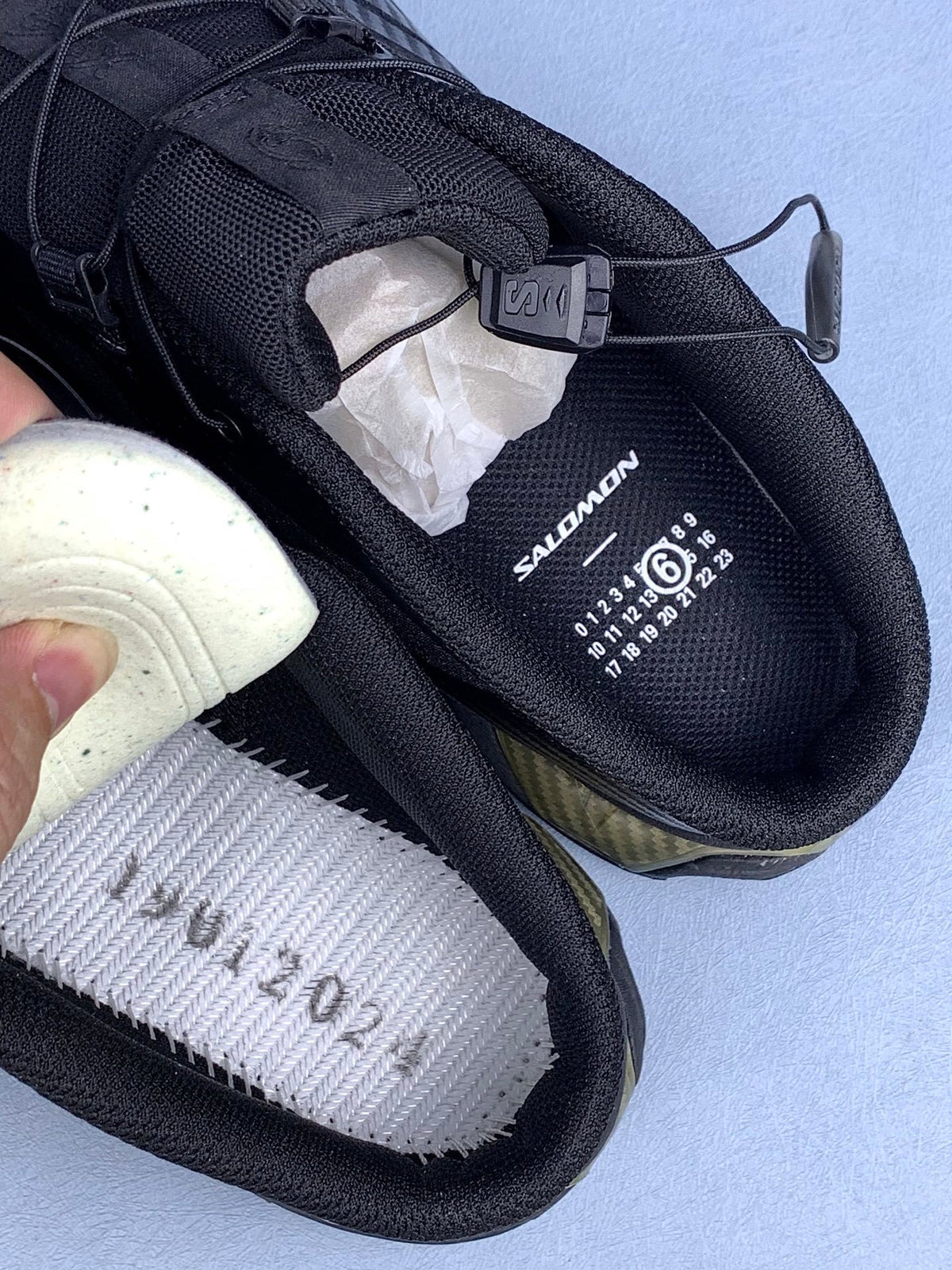 【god】萨洛蒙/Salomon XT-4 Mule MM6 Maison Margiela系列户外运动跑步鞋一脚蹬半拖改良式穆勒鞋， 黑色 475359，3326v size：36-45