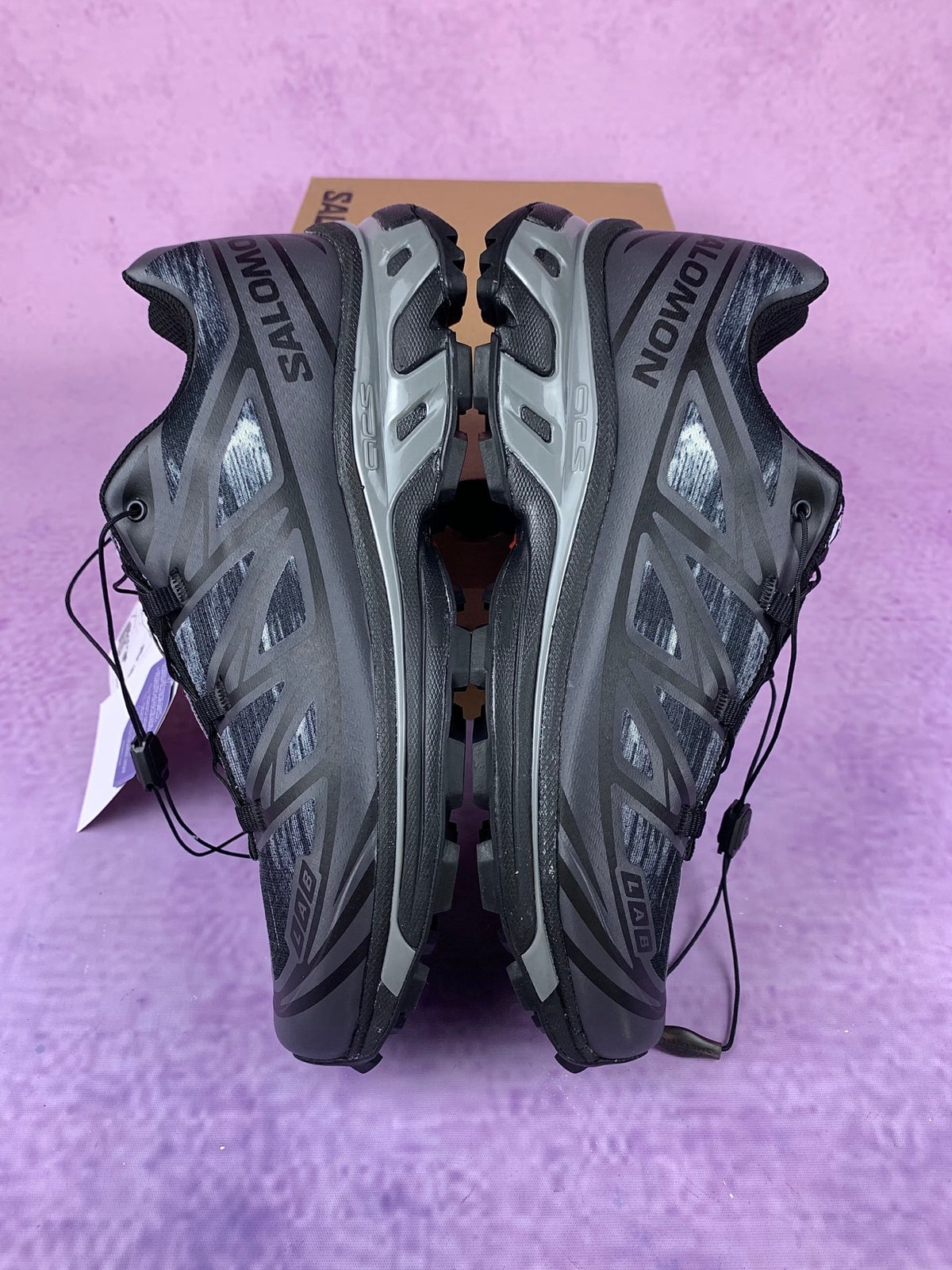 【god 防水】萨洛蒙/Salomon XT-6 Camo系列户外登山运动跑步鞋， 黑紫色 477805，3732v size：36 -46