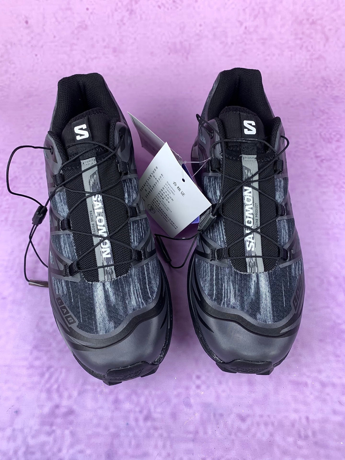 【god 防水】萨洛蒙/Salomon XT-6 Camo系列户外登山运动跑步鞋， 黑紫色 477805，3732v size：36 -46
