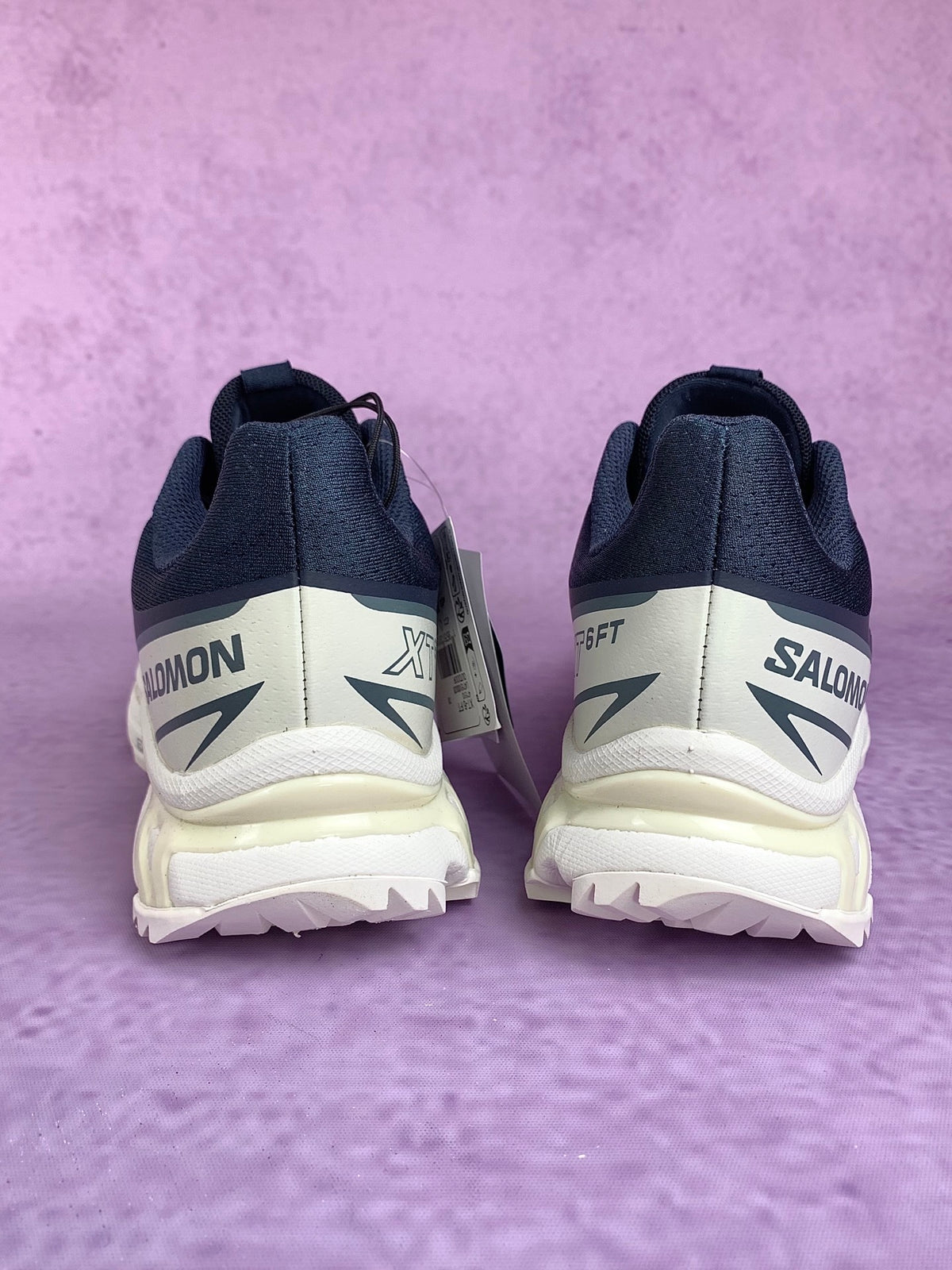 【god】萨洛蒙/salomon Xt-6 FT系列户外越野登山跑步鞋，深蓝白 471510，3428v size：36-46.5