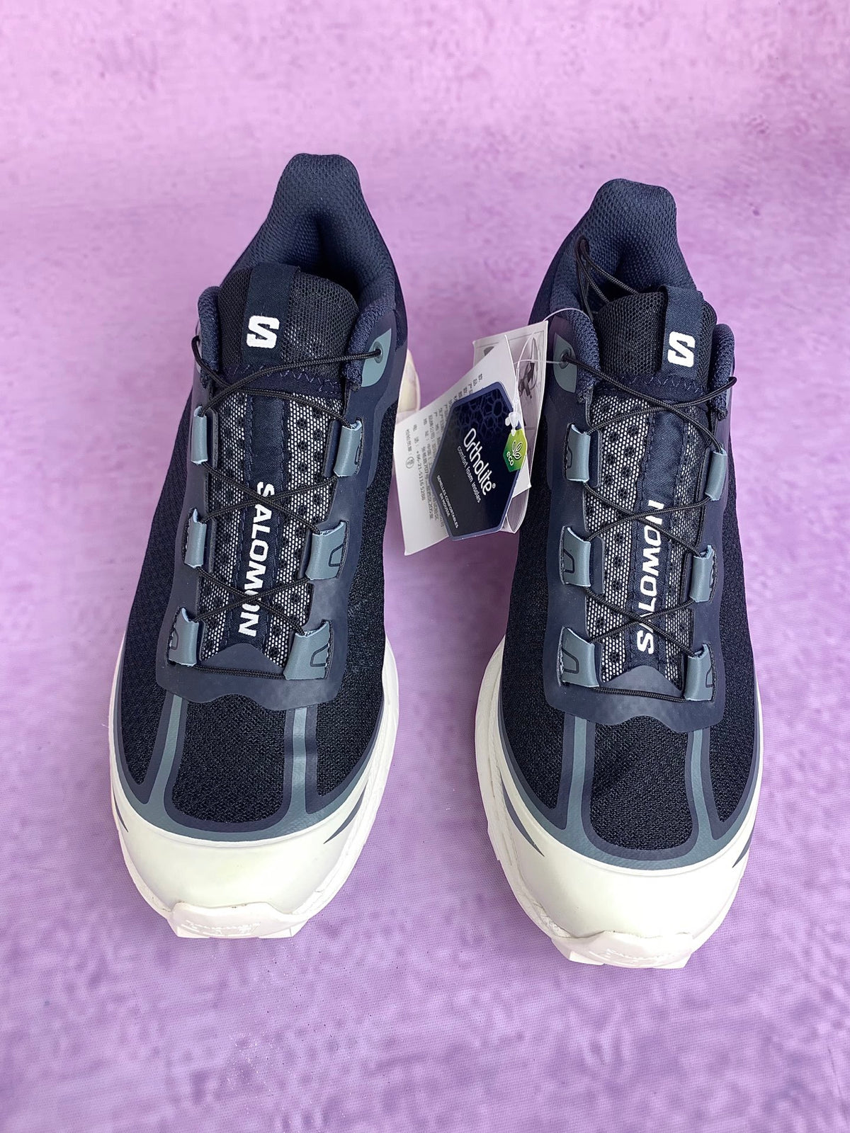【god】萨洛蒙/salomon Xt-6 FT系列户外越野登山跑步鞋，深蓝白 471510，3428v size：36-46.5