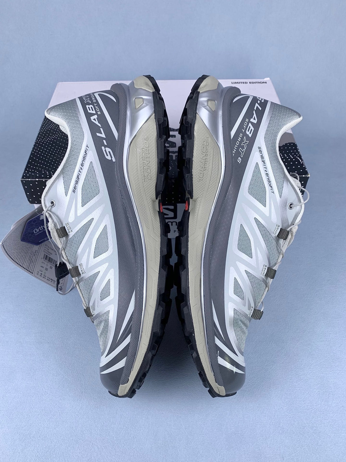 【god】萨洛蒙/Salomon XT-6 Adv For Dsm Trail系列户外越野登山跑步鞋，银灰 417169，3428v size：36-46.5