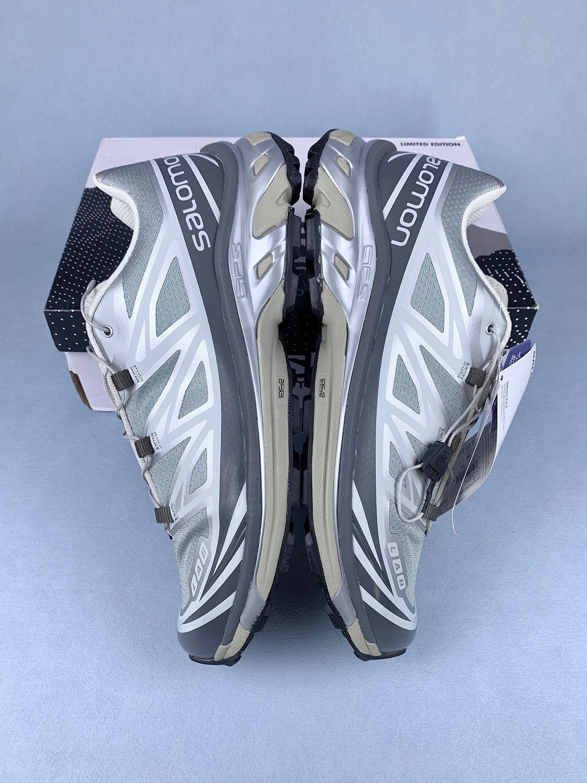【god】萨洛蒙/Salomon XT-6 Adv For Dsm Trail系列户外越野登山跑步鞋，银灰 417169，3428v size：36-46.5