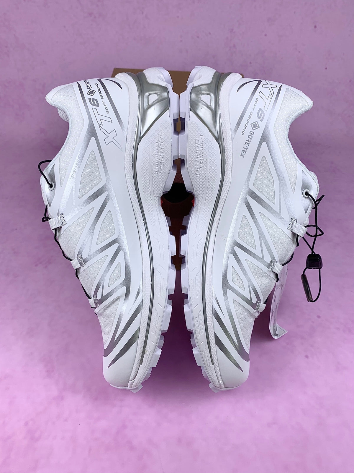 【god 防水】萨洛蒙/Salomon Xt-6 Gtx系列户外登山运动跑步鞋， 白银 475811，3732v size：36 -46
