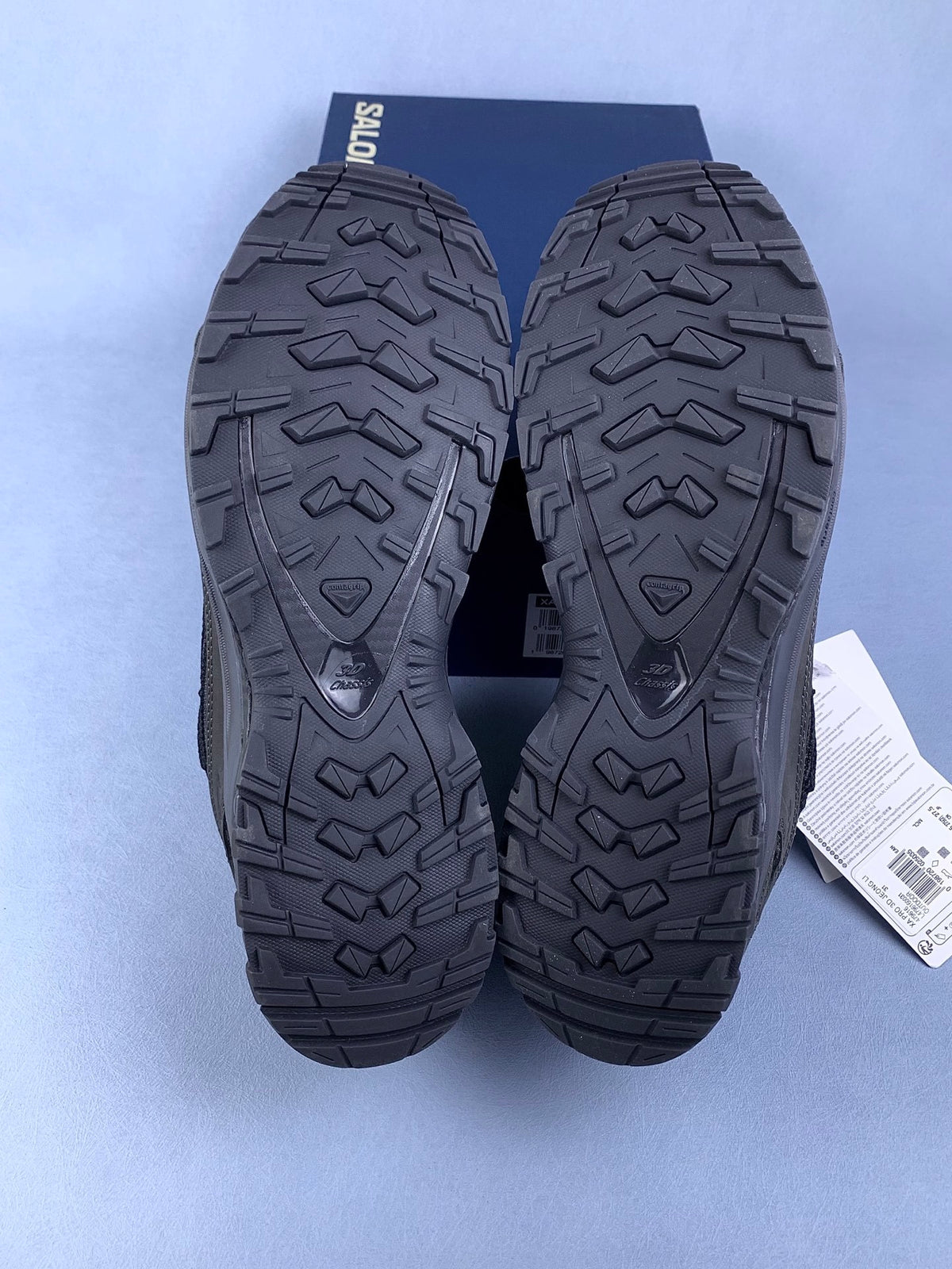 【god】萨洛蒙/Salomon XA Pro 3D x Jeong Li系列户外登山运动跑步鞋，Black & Asphalt 黑色和沥青 479616，3428v size：36-46