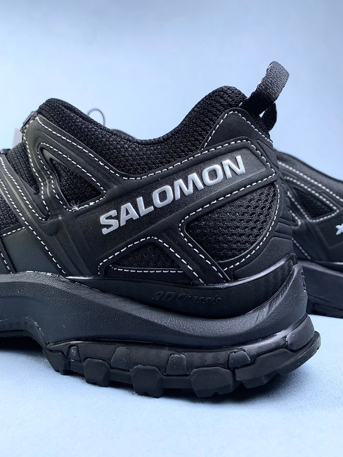 【god】萨洛蒙/Salomon XA Pro 3D 系列户外登山徒步运动跑步鞋，黑色白线条 491274，3428v size：36 -46
