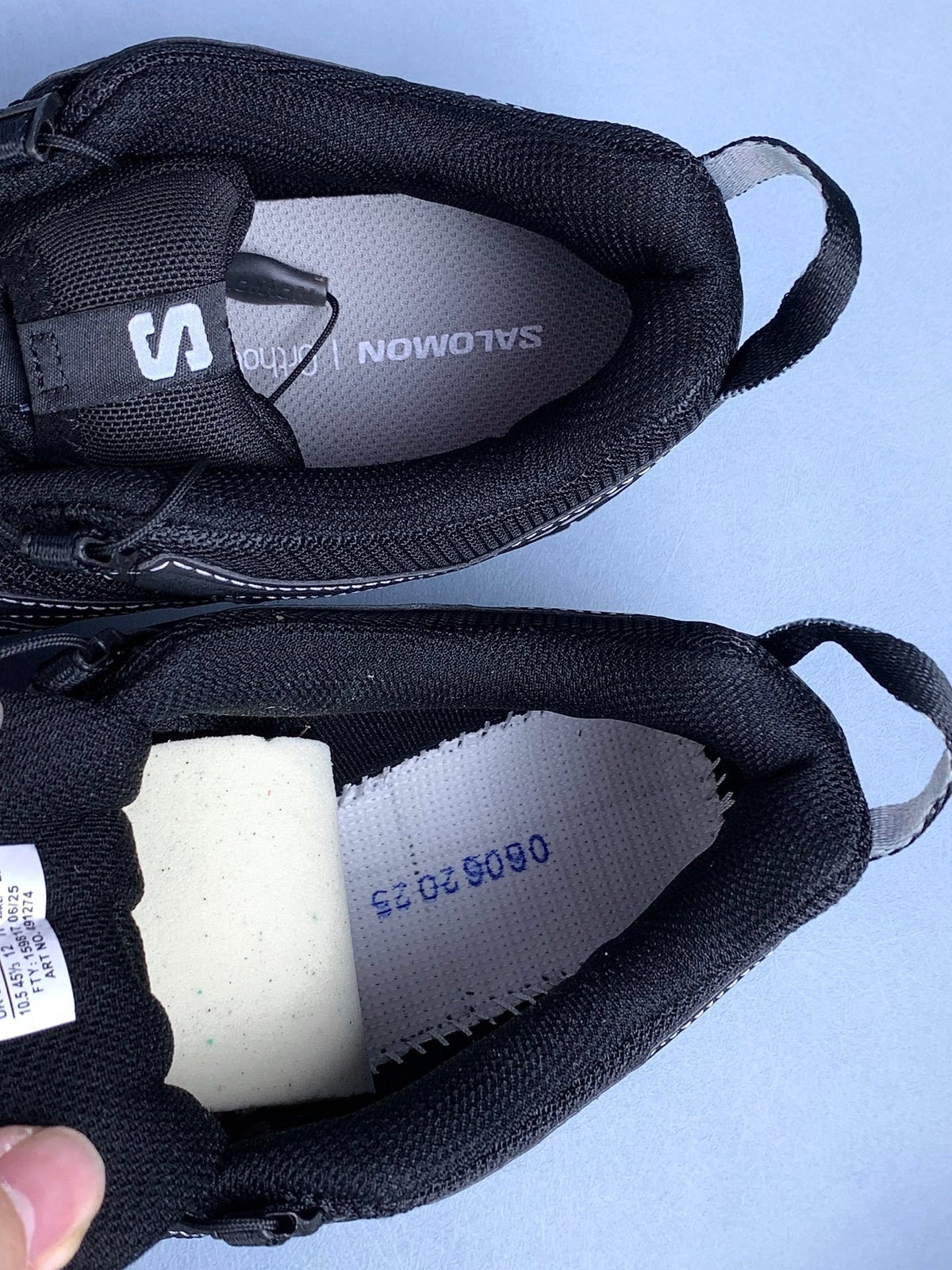 【god】萨洛蒙/Salomon XA Pro 3D 系列户外登山徒步运动跑步鞋，黑色白线条 491274，3428v size：36 -46