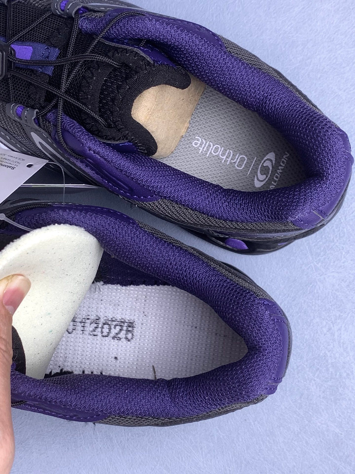 【god】萨洛蒙/Salomon XT-Quest系列户外登山徒步运动跑步鞋，黑紫色 491260，3428v size：36-46