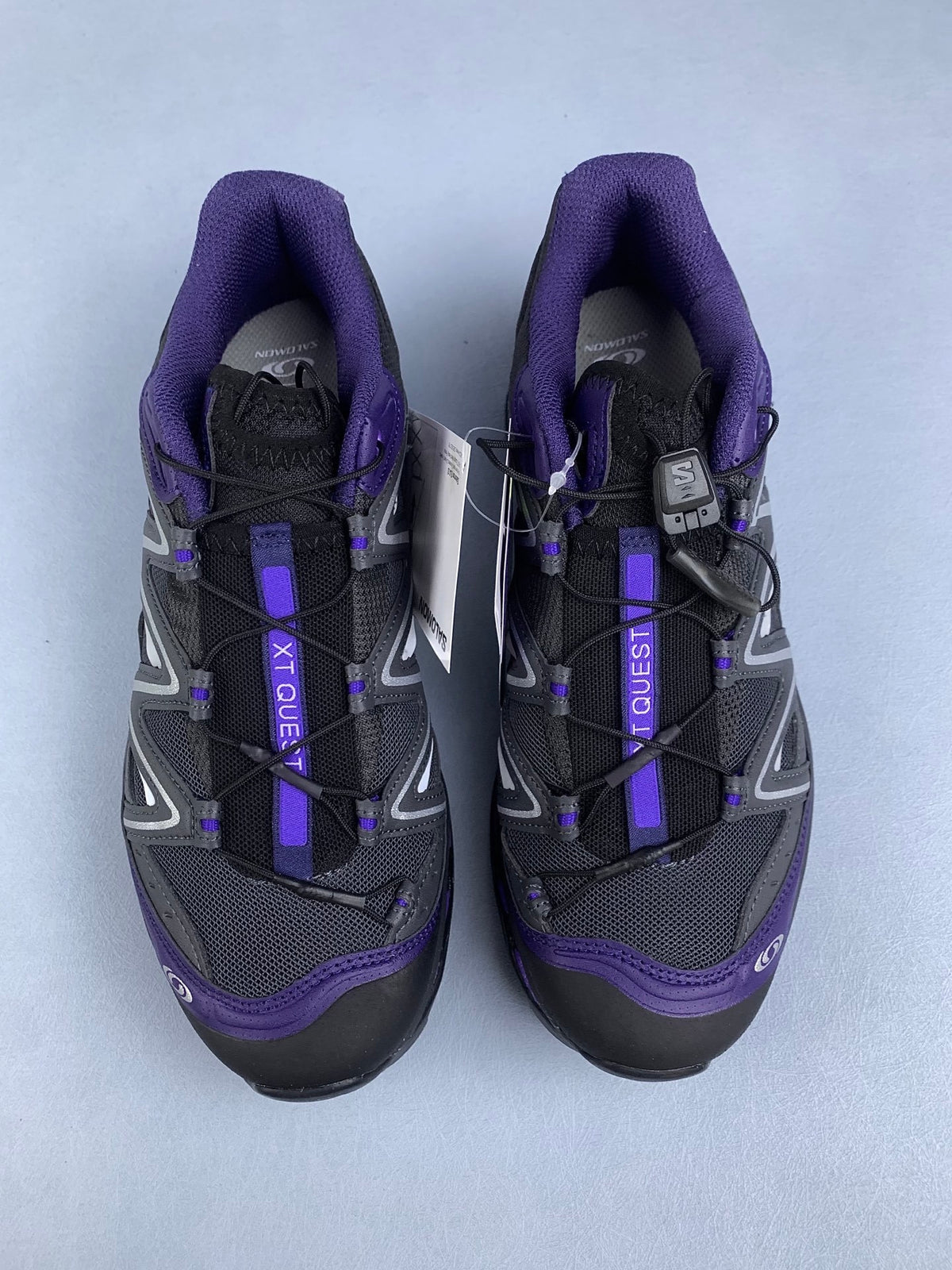 【god】萨洛蒙/Salomon XT-Quest系列户外登山徒步运动跑步鞋，黑紫色 491260，3428v size：36-46