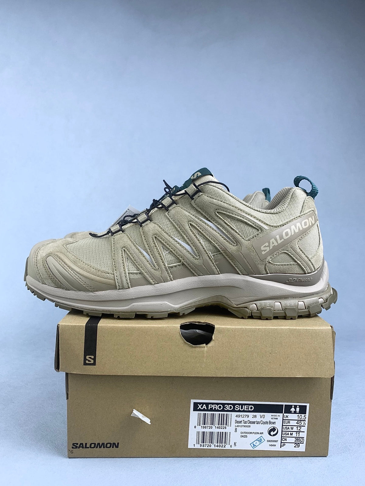 【god】萨洛蒙/Salomon XA Pro 3D SUED系列户外登山徒步运动跑步鞋，棕色 491279，3026v size：36 -46
