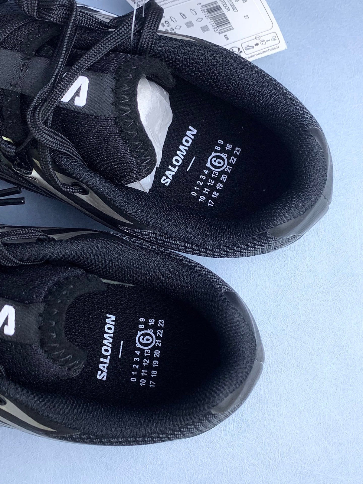 【god】萨洛蒙/Salomon x Margiela XT-MM6联名系列户外休闲运动鞋，Black Silver 黑银 491070，4438v size：36 -46