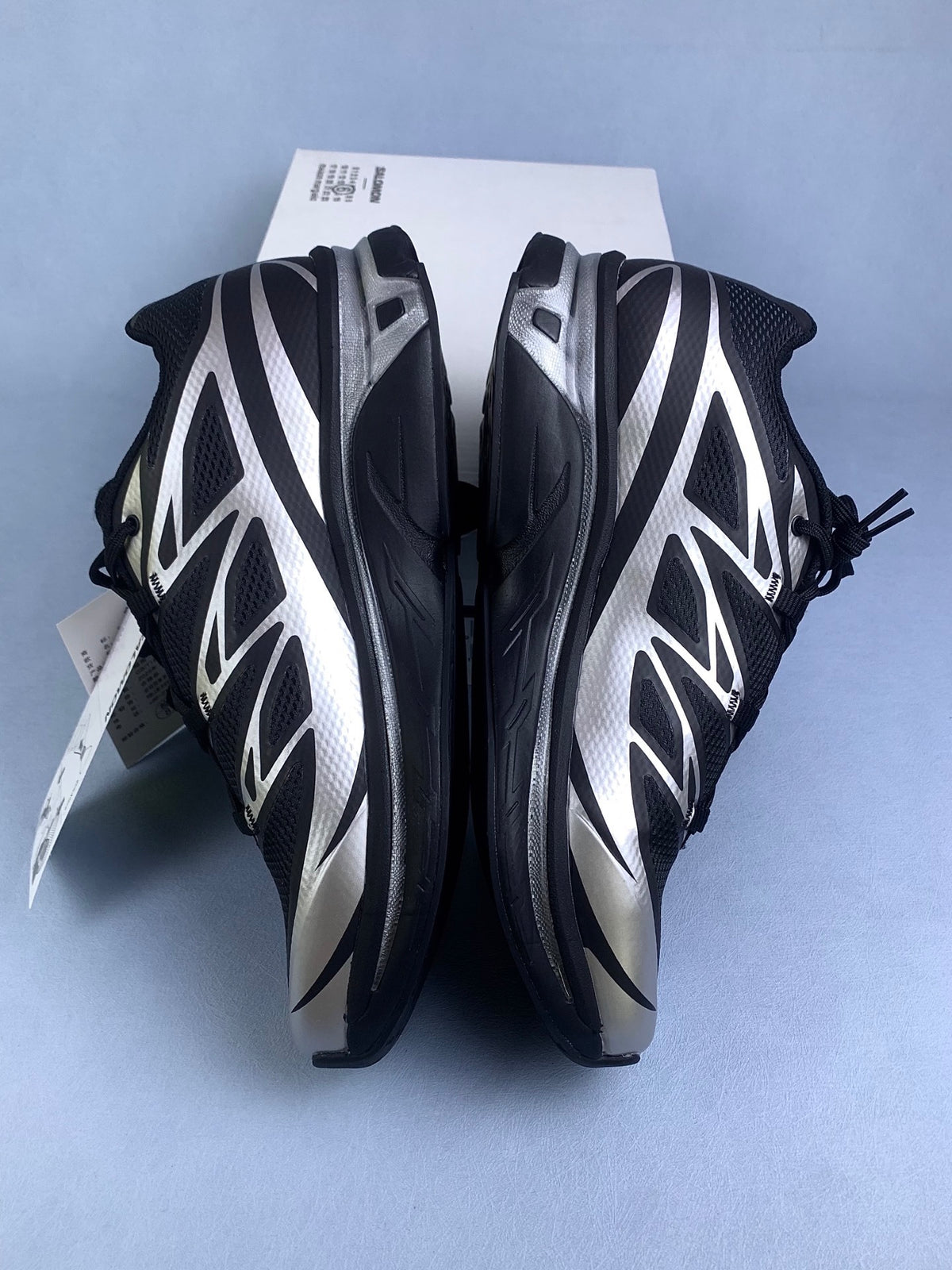 【god】萨洛蒙/Salomon x Margiela XT-MM6联名系列户外休闲运动鞋，Black Silver 黑银 491070，4438v size：36 -46