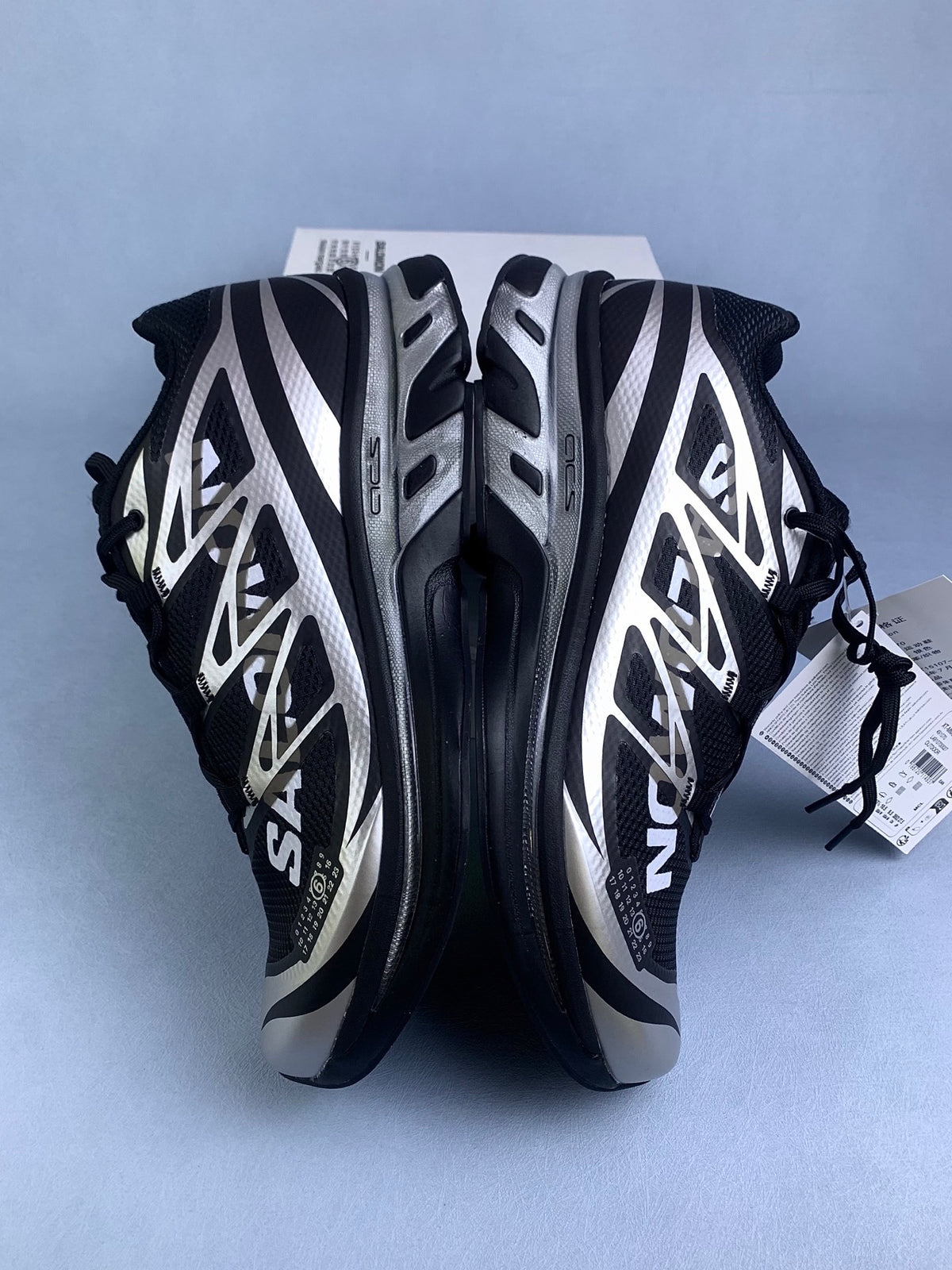 【god】萨洛蒙/Salomon x Margiela XT-MM6联名系列户外休闲运动鞋，Black Silver 黑银 491070，4438v size：36 -46