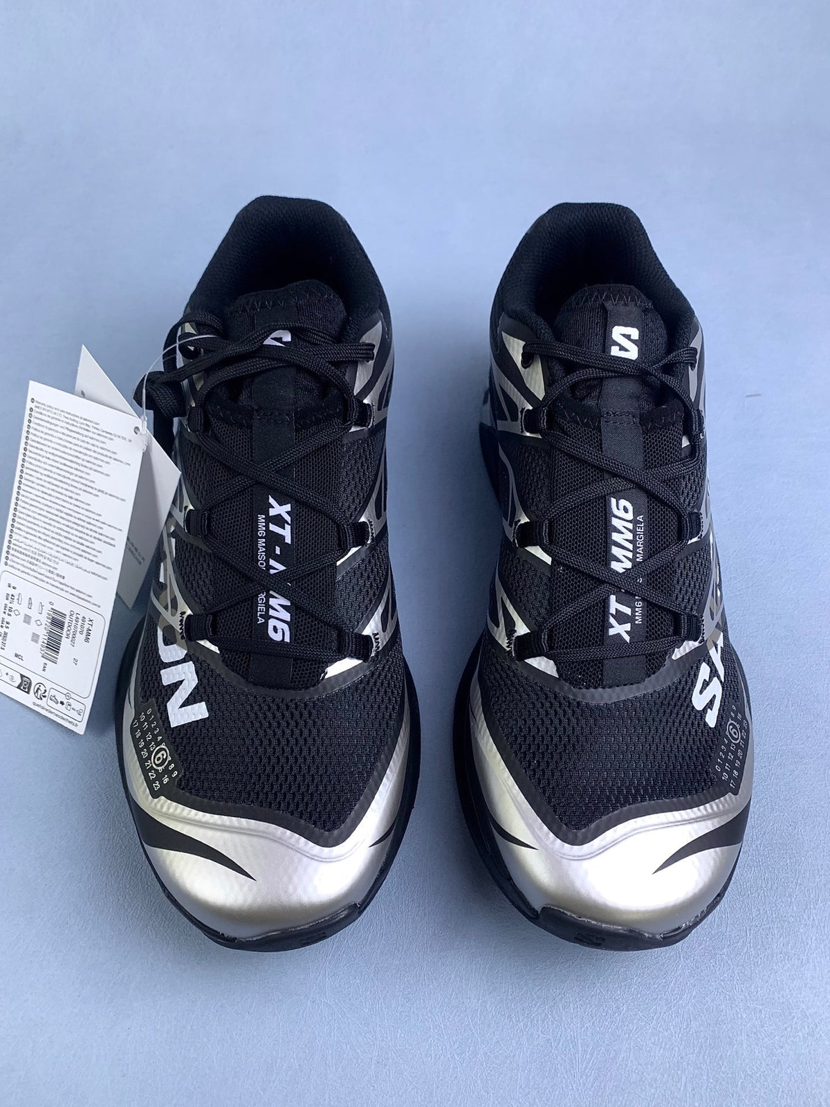 【god】萨洛蒙/Salomon x Margiela XT-MM6联名系列户外休闲运动鞋，Black Silver 黑银 491070，4438v size：36 -46