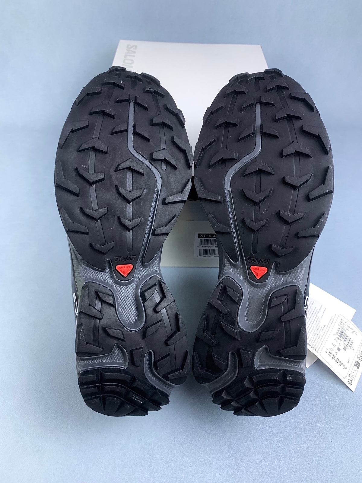 【东莞】萨洛蒙/Salomon Xt-6 Jjjjound系列户外登山徒步运动鞋，黑红色 491303，3730v size：36-46