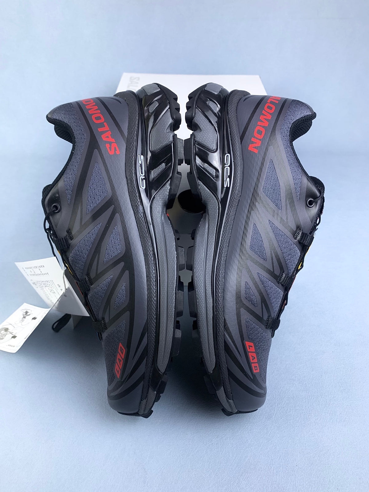 【东莞】萨洛蒙/Salomon Xt-6 Jjjjound系列户外登山徒步运动鞋，黑红色 491303，3730v size：36-46