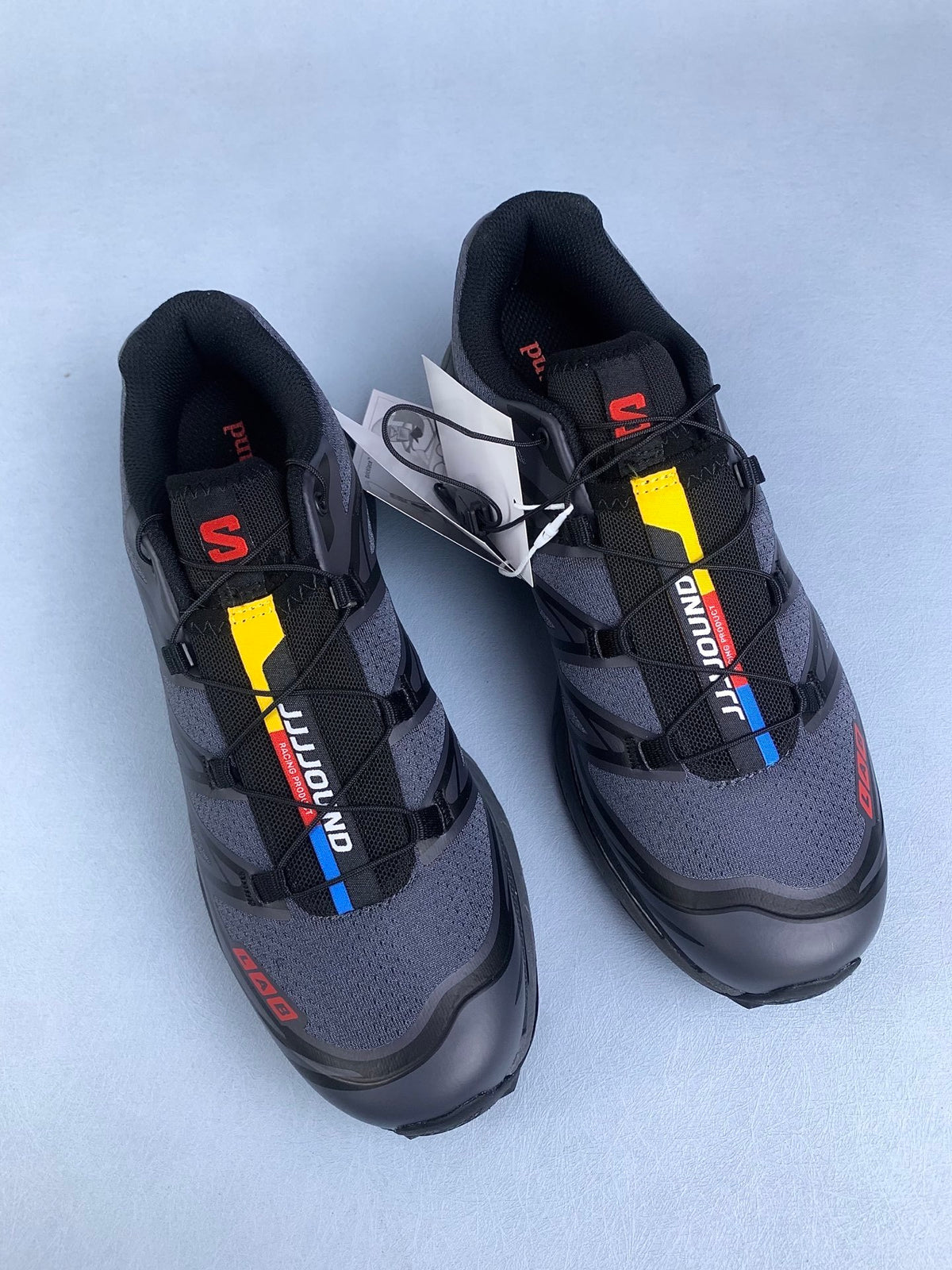 【东莞】萨洛蒙/Salomon Xt-6 Jjjjound系列户外登山徒步运动鞋，黑红色 491303，3730v size：36-46