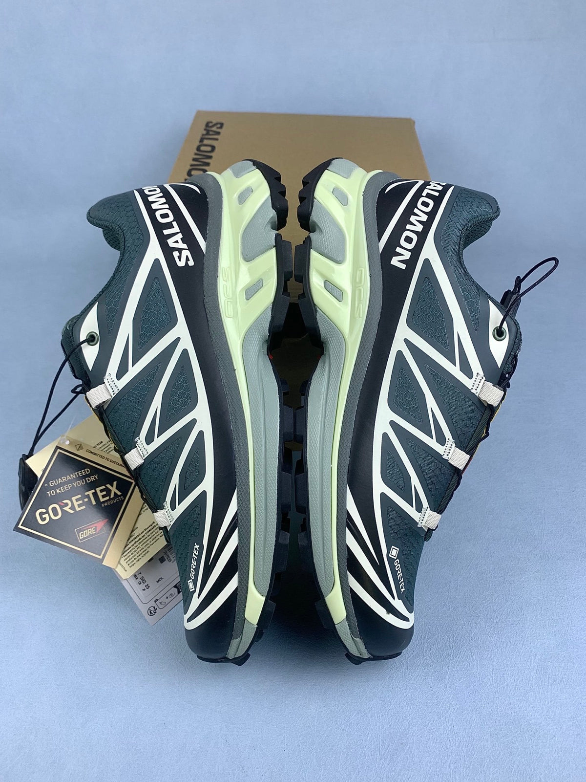【god 防水款】萨洛蒙/Salomon XT-6 GTX系列户外登山徒步运动跑步鞋，浅绿色 475813，3730v size：36 -46