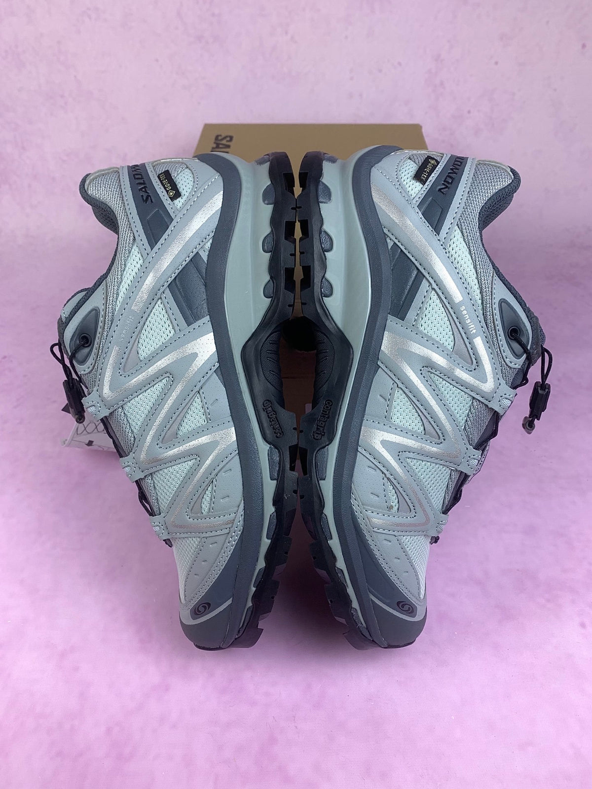 【god 】萨洛蒙/Salomon XT-QUEST GTX系列经典户外越野跑鞋，民谣蓝 491276，3228v size：36-46
