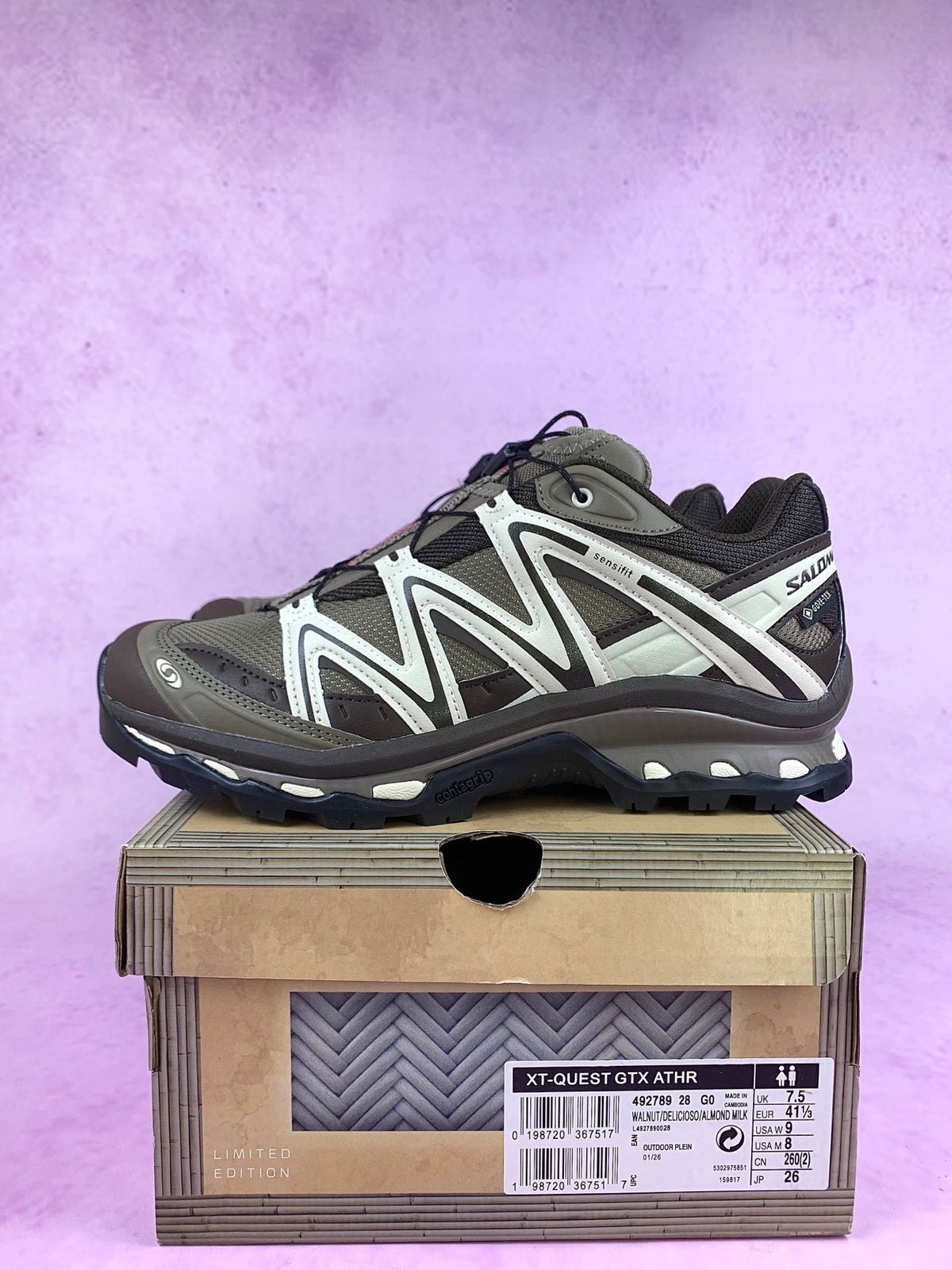 【god 】萨洛蒙/Salomon XT-Quest GTX ATHR系列经典户外越野跑鞋，联名马年限定 茶马古道 492789，3226v size：36-46