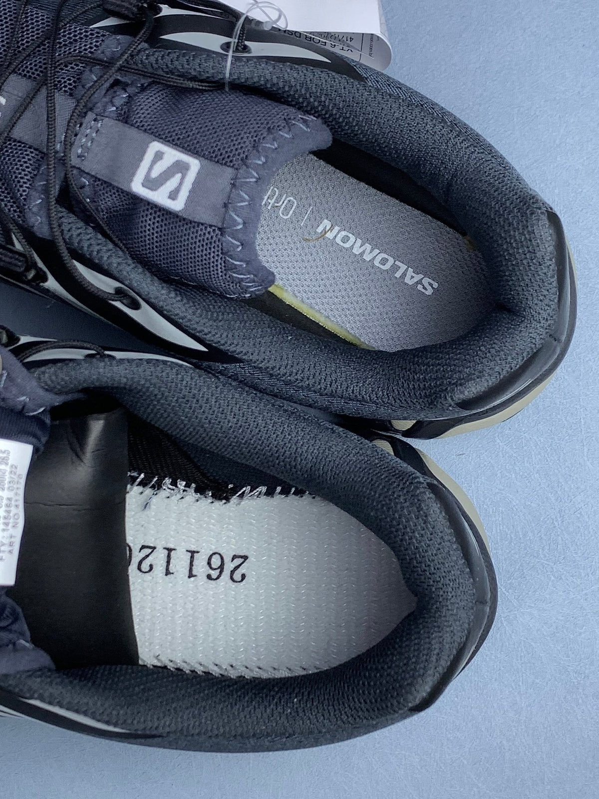 【god】萨洛蒙/Salomon XT-6 FOR DSM 探索者系列 ， Dover Street Market 联名限量款乌木黑 417170，3730v size：36 -46