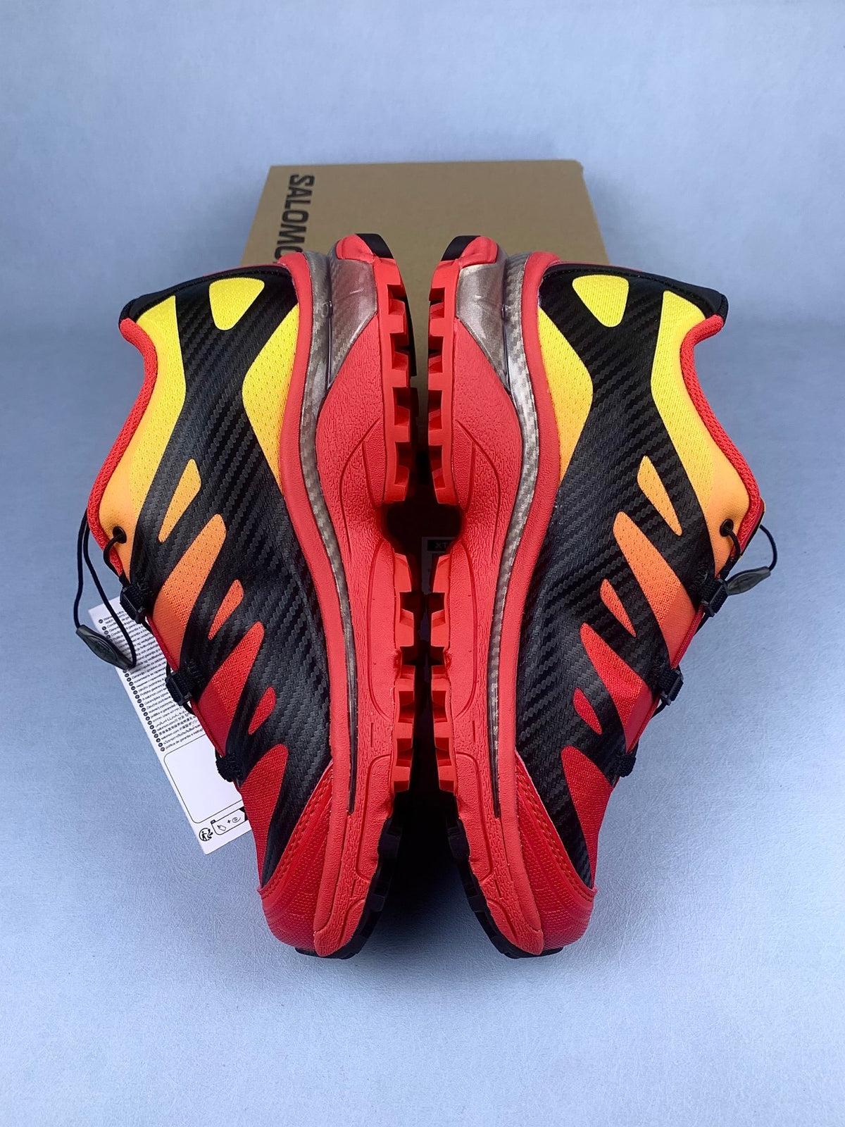 【god 】萨洛蒙/Salomon XT-4 OG 系列户外机能越野跑鞋，火焰红渐变 470242，3326v size：36 -46