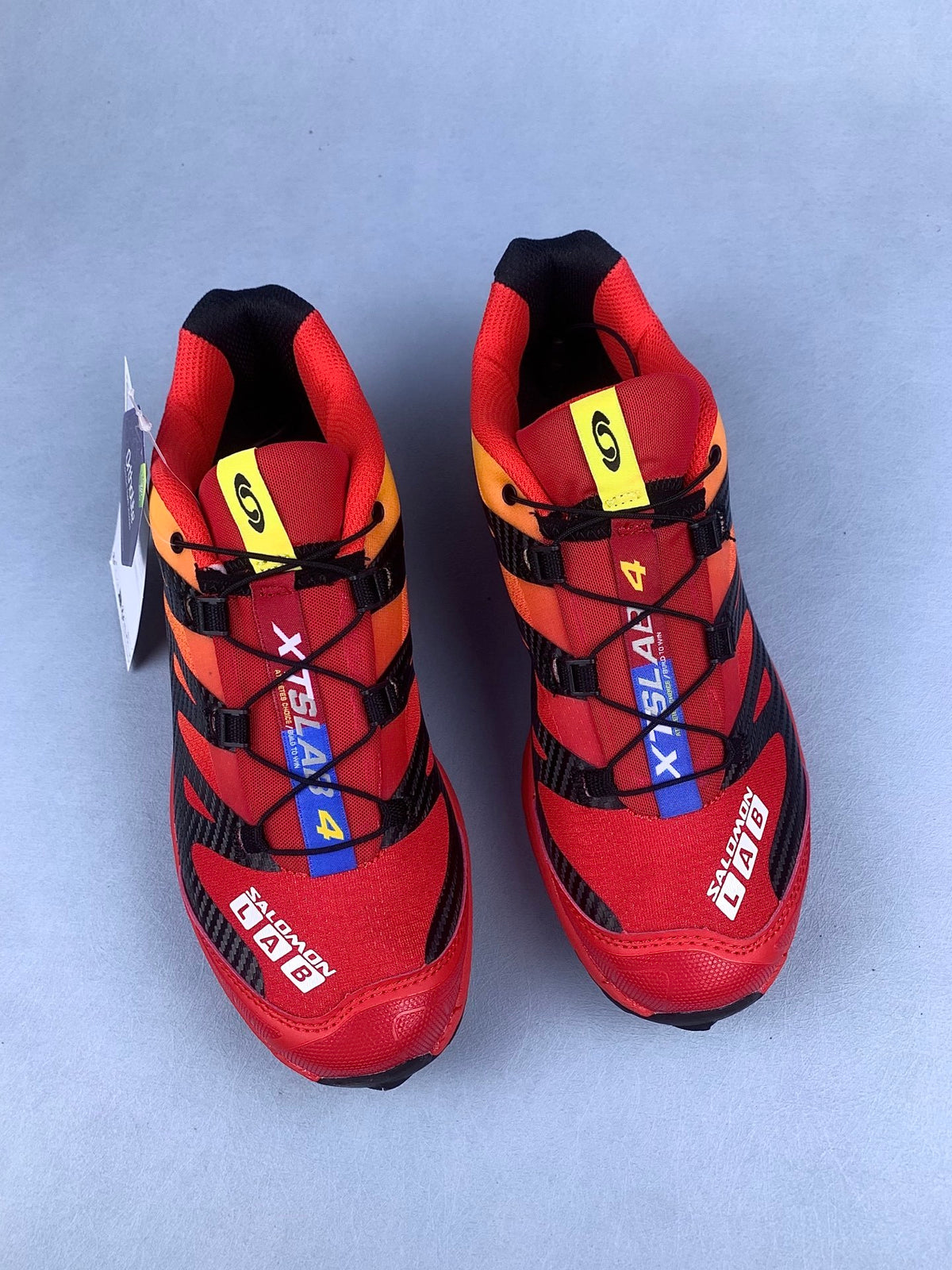 【god 】萨洛蒙/Salomon XT-4 OG 系列户外机能越野跑鞋，火焰红渐变 470242，3326v size：36 -46