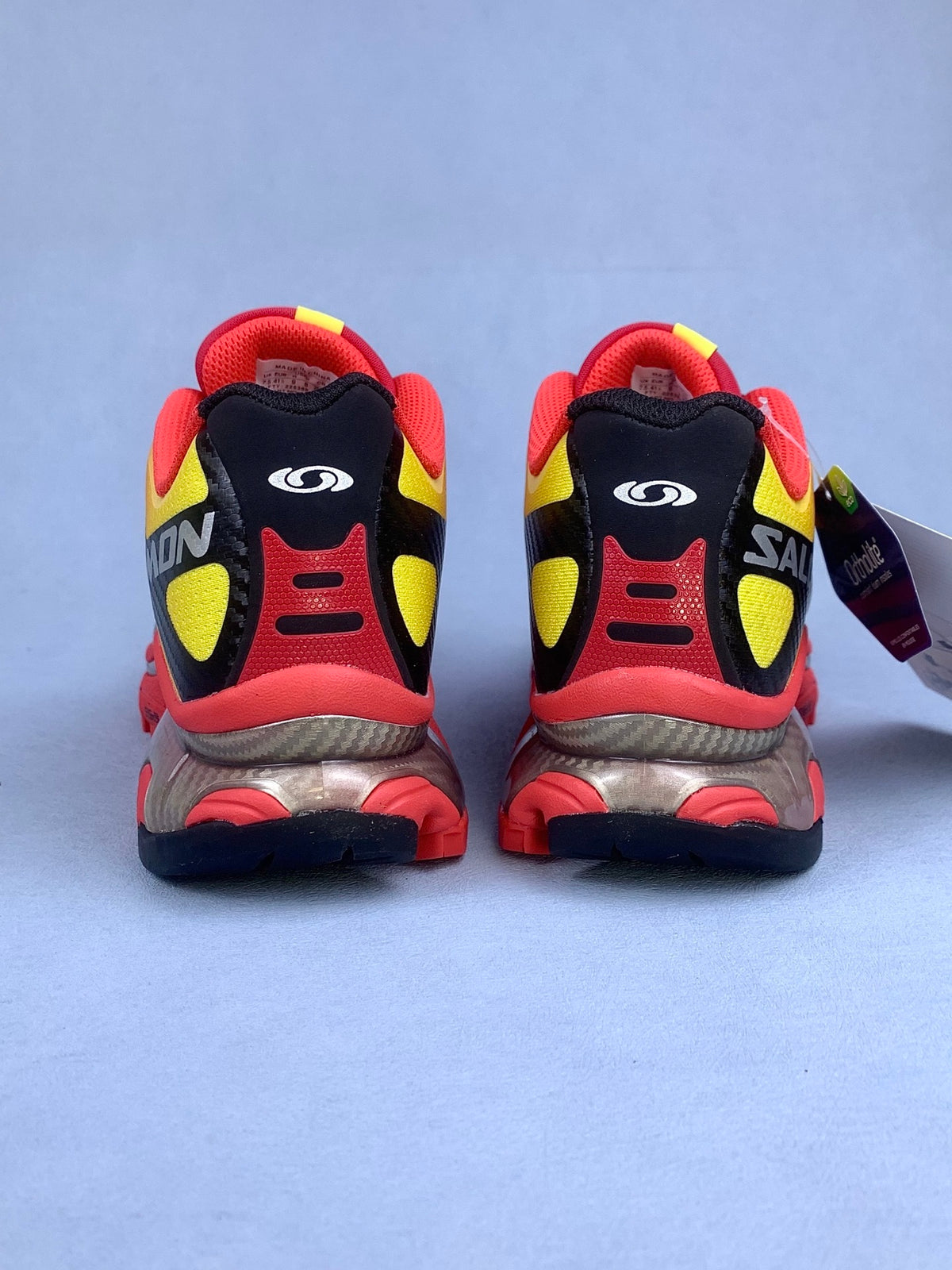 【god 】萨洛蒙/Salomon XT-4 OG 系列户外机能越野跑鞋，火焰红渐变 470242，3326v size：36 -46