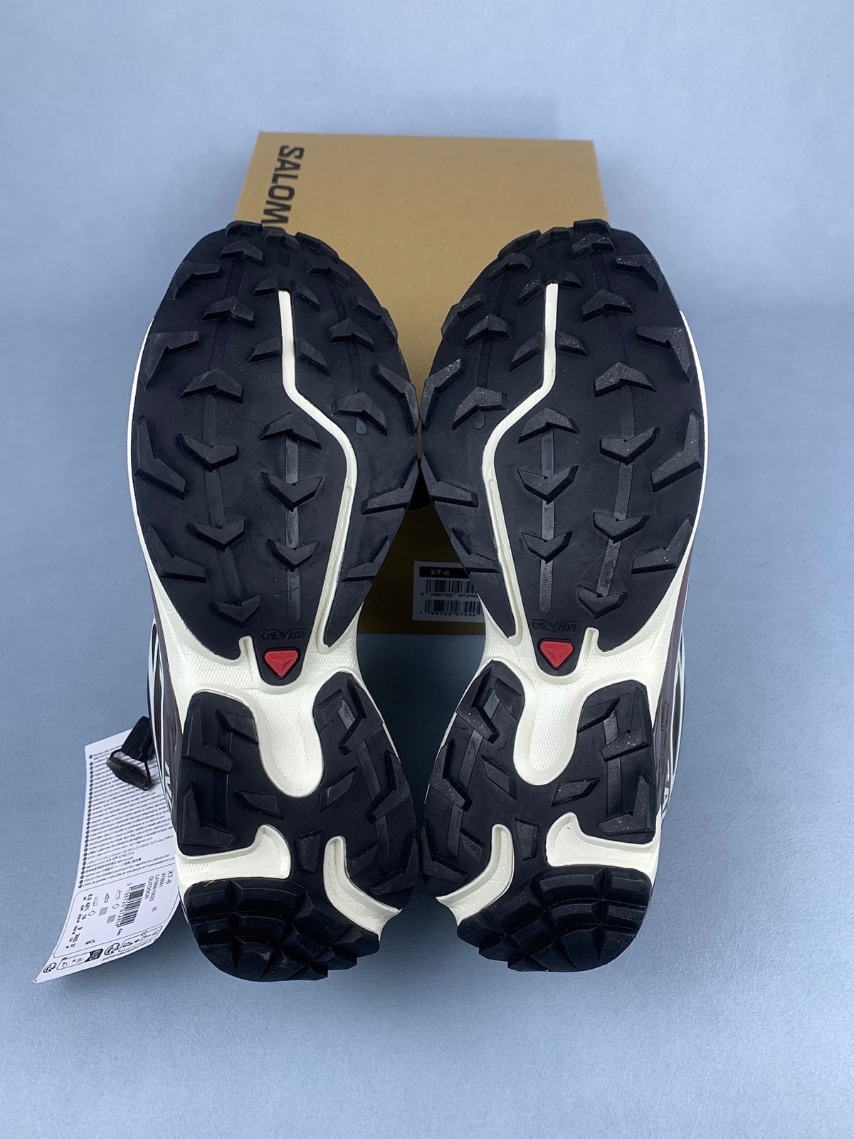 【god 】萨洛蒙/Salomon XT-6 系列户外机能越野跑鞋，黑咖啡香草色 478661，3328v size：36-46