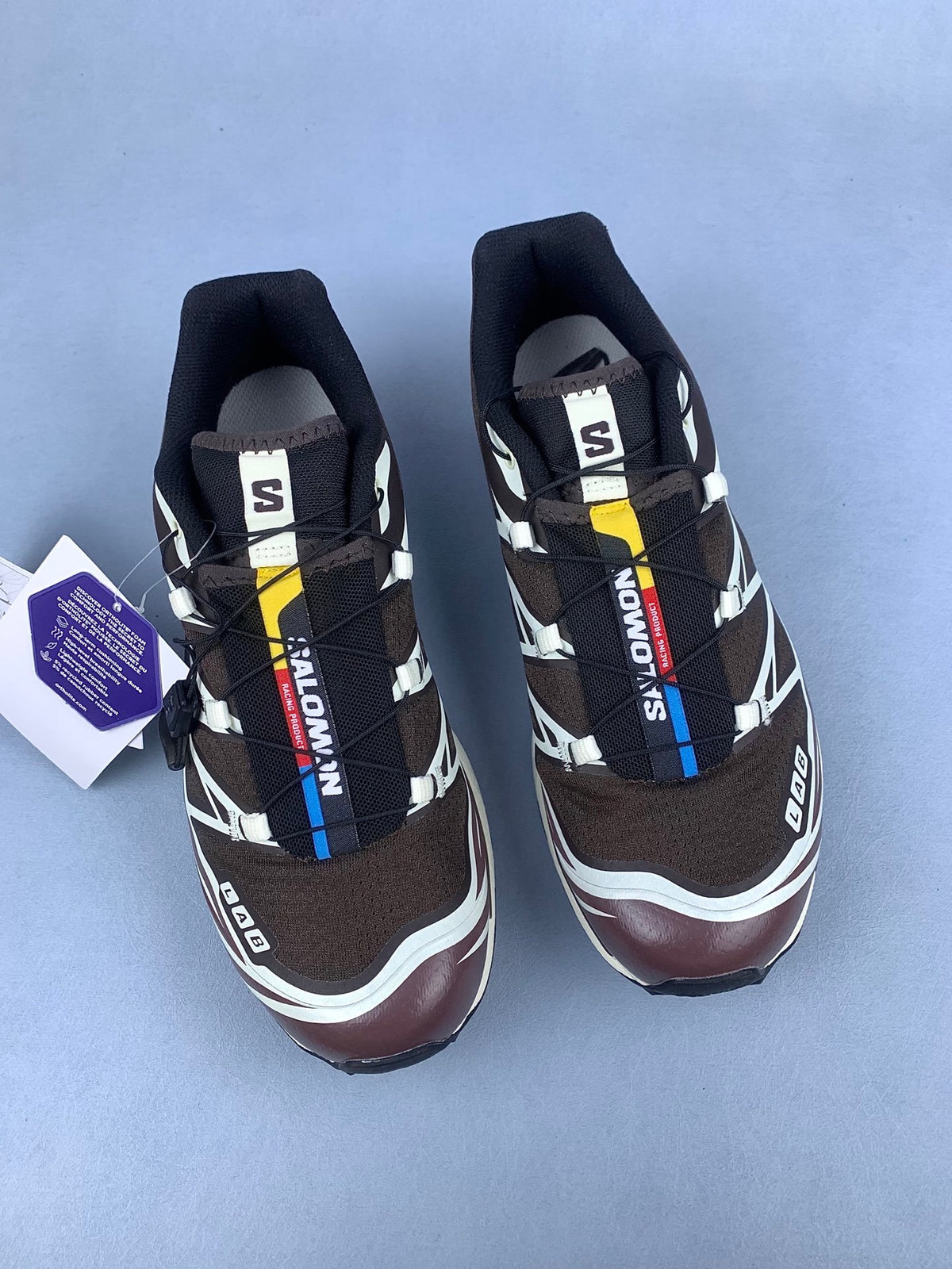 【god 】萨洛蒙/Salomon XT-6 系列户外机能越野跑鞋，黑咖啡香草色 478661，3328v size：36-46