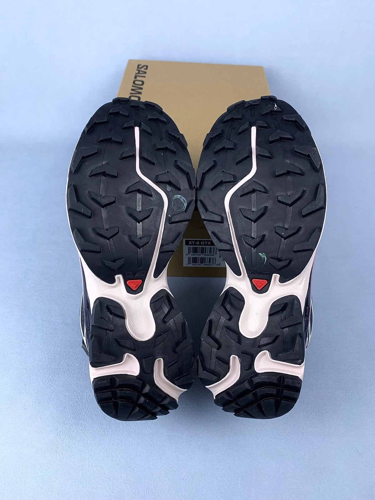【top 防水款】萨洛蒙/Salomon XT-6 GTX系列户外越野徒步鞋， 灰紫 478614，3226v size：36-45