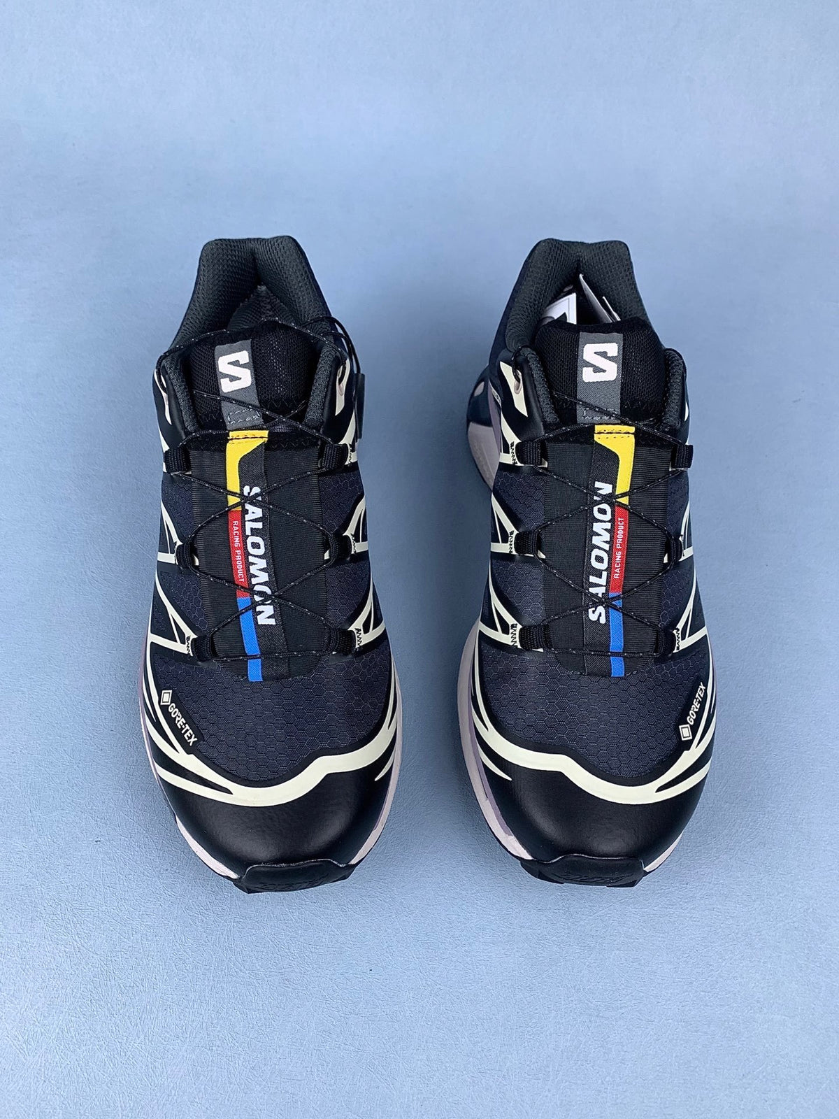 【top 防水款】萨洛蒙/Salomon XT-6 GTX系列户外越野徒步鞋， 灰紫 478614，3226v size：36-45