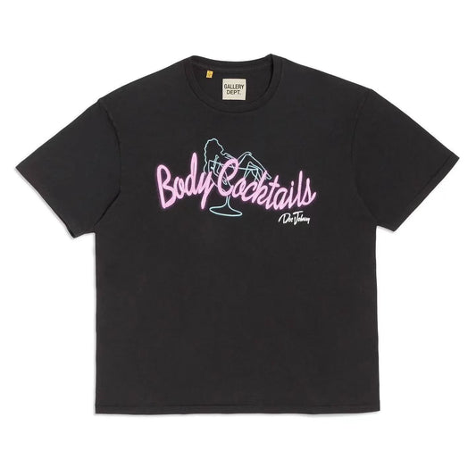 T-shirt NOIR Gallery Dept BODY COCKTAILS