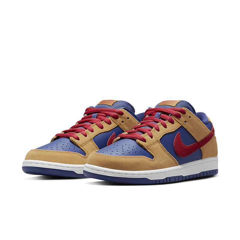 NIKE Dunk Low Wheat and Purple