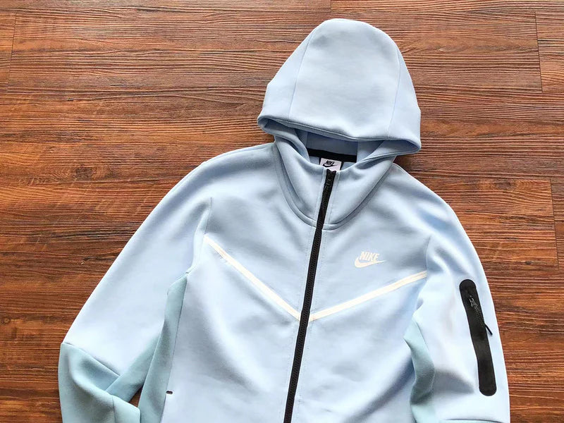 Sweat à capuche Nike Tech Fleece x Célestine Bleu