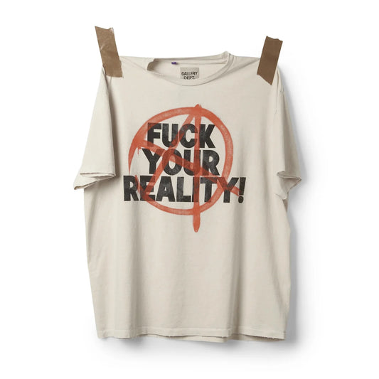 T-shirt BLANC GALLERY DEPY FUCK YOUR REALITY