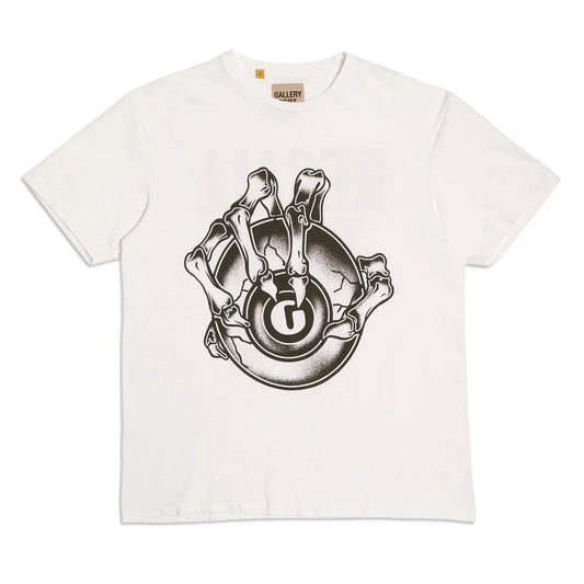 T-shirt BLANC GALLERY DEPY Big G-Ball