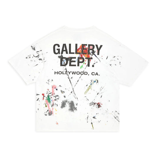 T-SHIRT BLANC SOUVENIR DE L'ATELIER DE PEINTURE DU DÉPARTEMENT GALERIE
