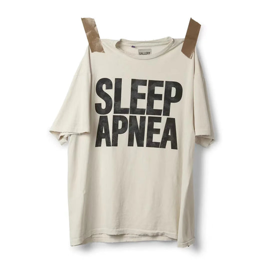 T-shirt BEIGE GALLERY DEPT WORK IN PROGRESS SLEEP APNEA