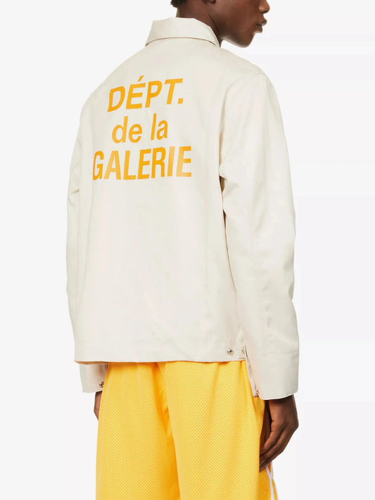 GALLERY DEPT. MONTECITO FRENCH LOGO JACKET BLANC