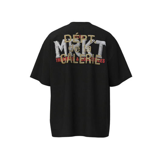 T SHIRT NOIR GALLERY DEPT
