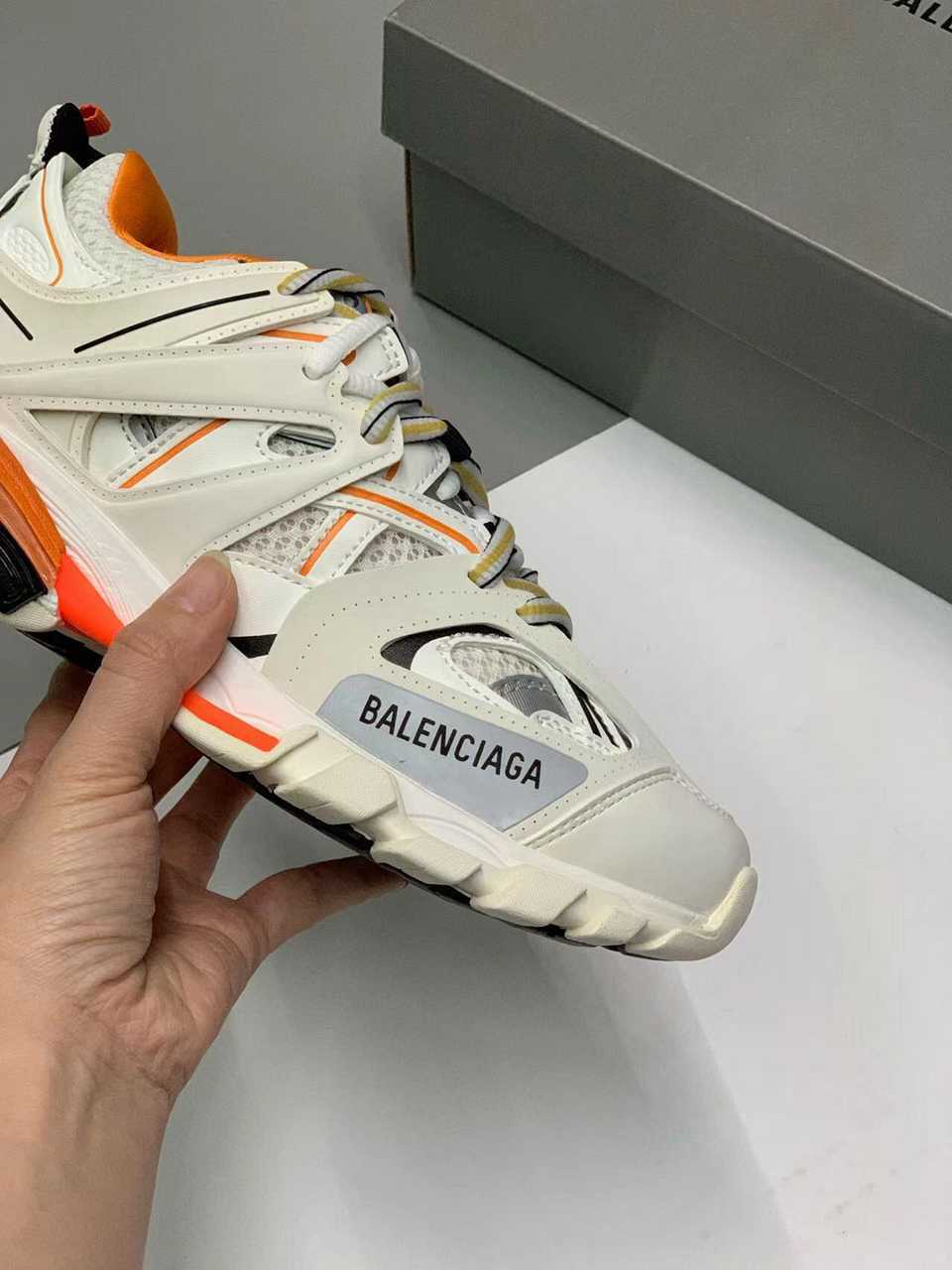 BALENCIAGA TRACK 3.0 x BLANC ORANGE