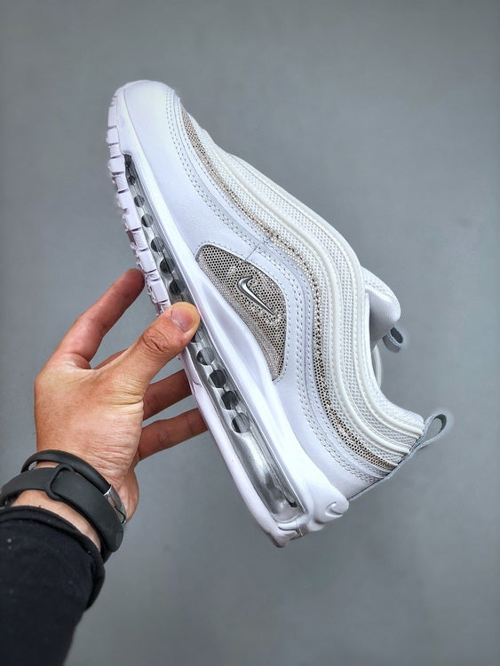 NIKE Air Max 97 Blanc Chrome