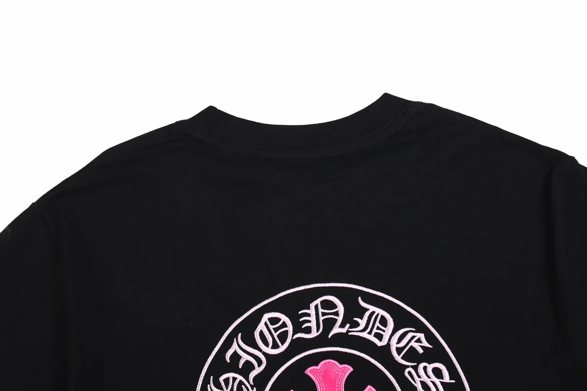 T-SHIRT CHROME HEARTS ROSE NOIR