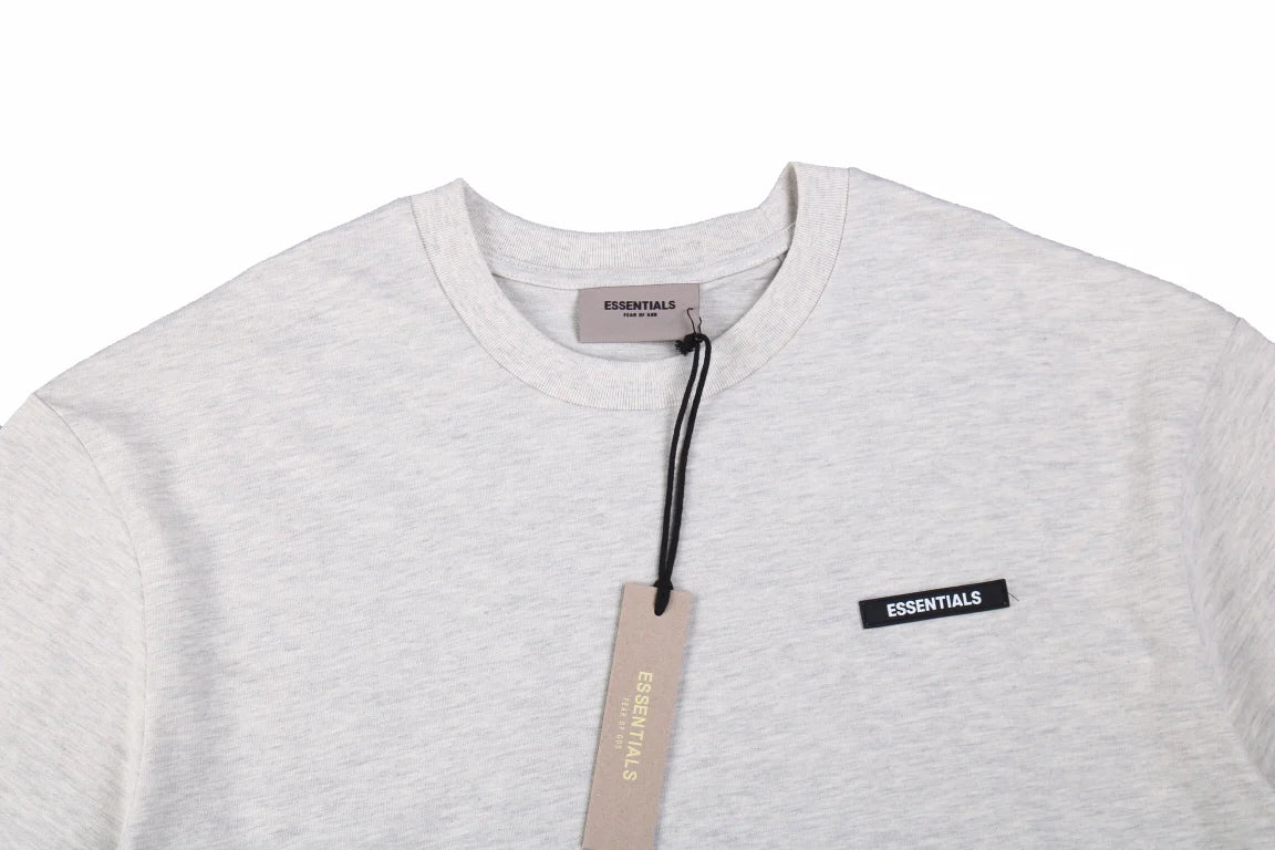 T-shirt avec logo Fear of God Essentials - Gris chiné
