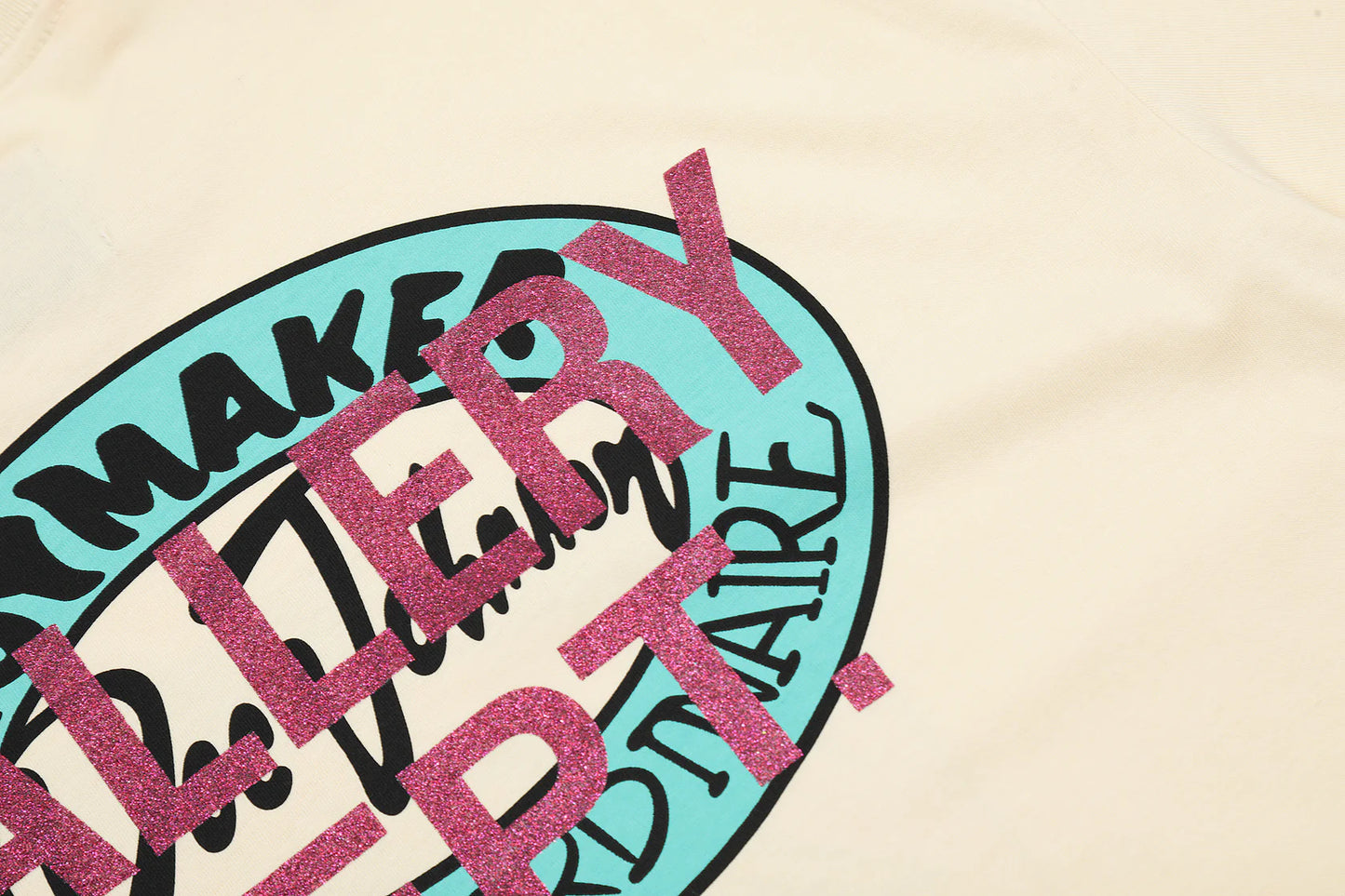T-shirt BEIGE GALLERY DEPT 23SS DEAD BATTERIES