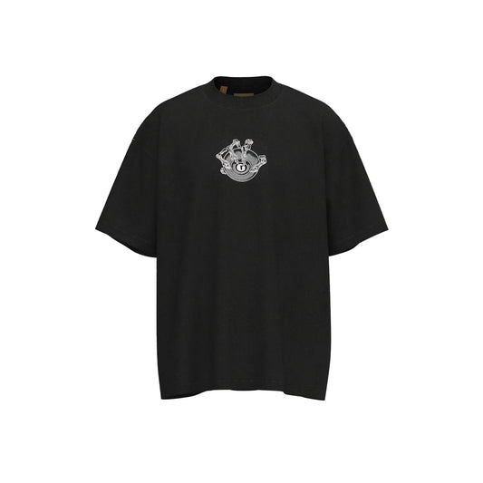 T SHIRT NOIR GALLERY DEPT